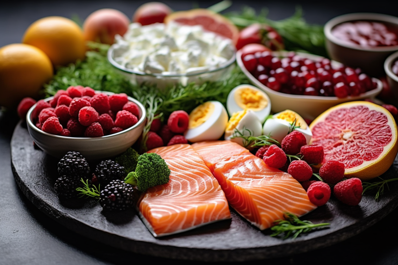 A plate of healthy food is a guarantee of health!
